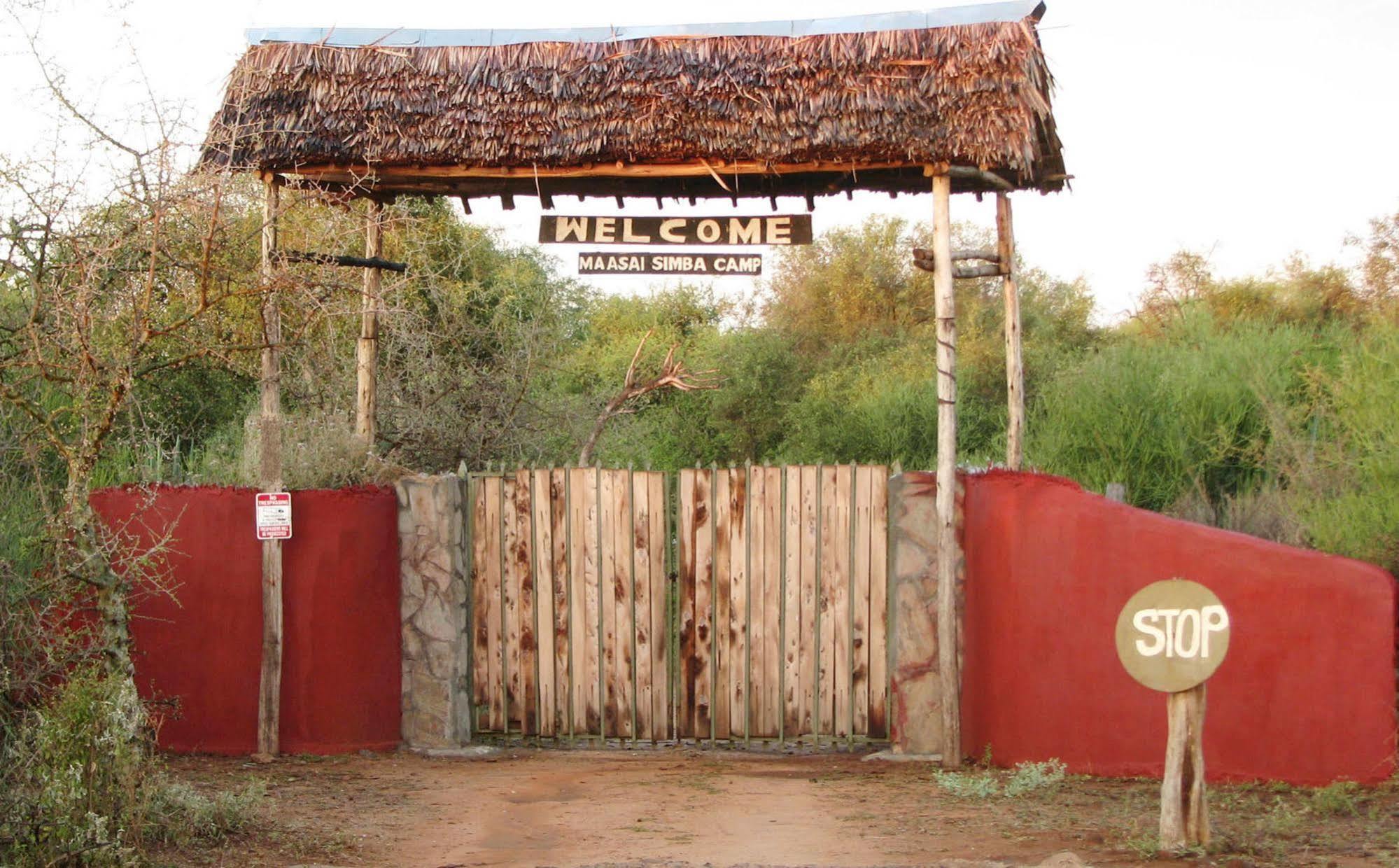 Maasai Simba Camp Hotell Amboseli Exteriör bild